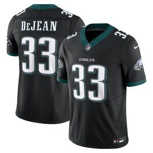 Cooper DeJean Black Vapor Jersey Stitched Can Choose Mens Youths